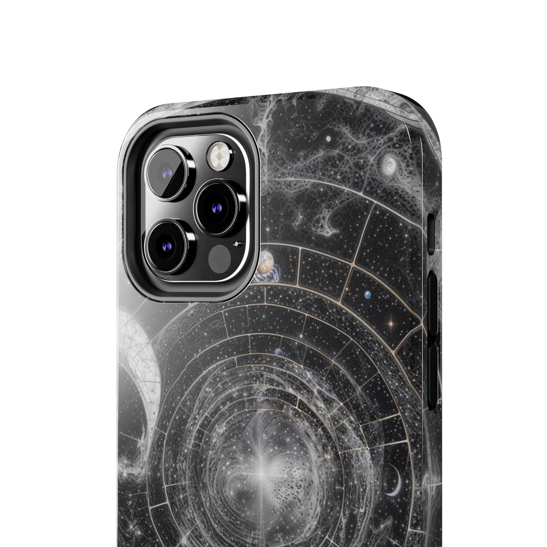 Cosmic Spiral Tapestry - Tough Phone Case - Phone Case - g(0D·IO) - iPhone 13 Mini - -