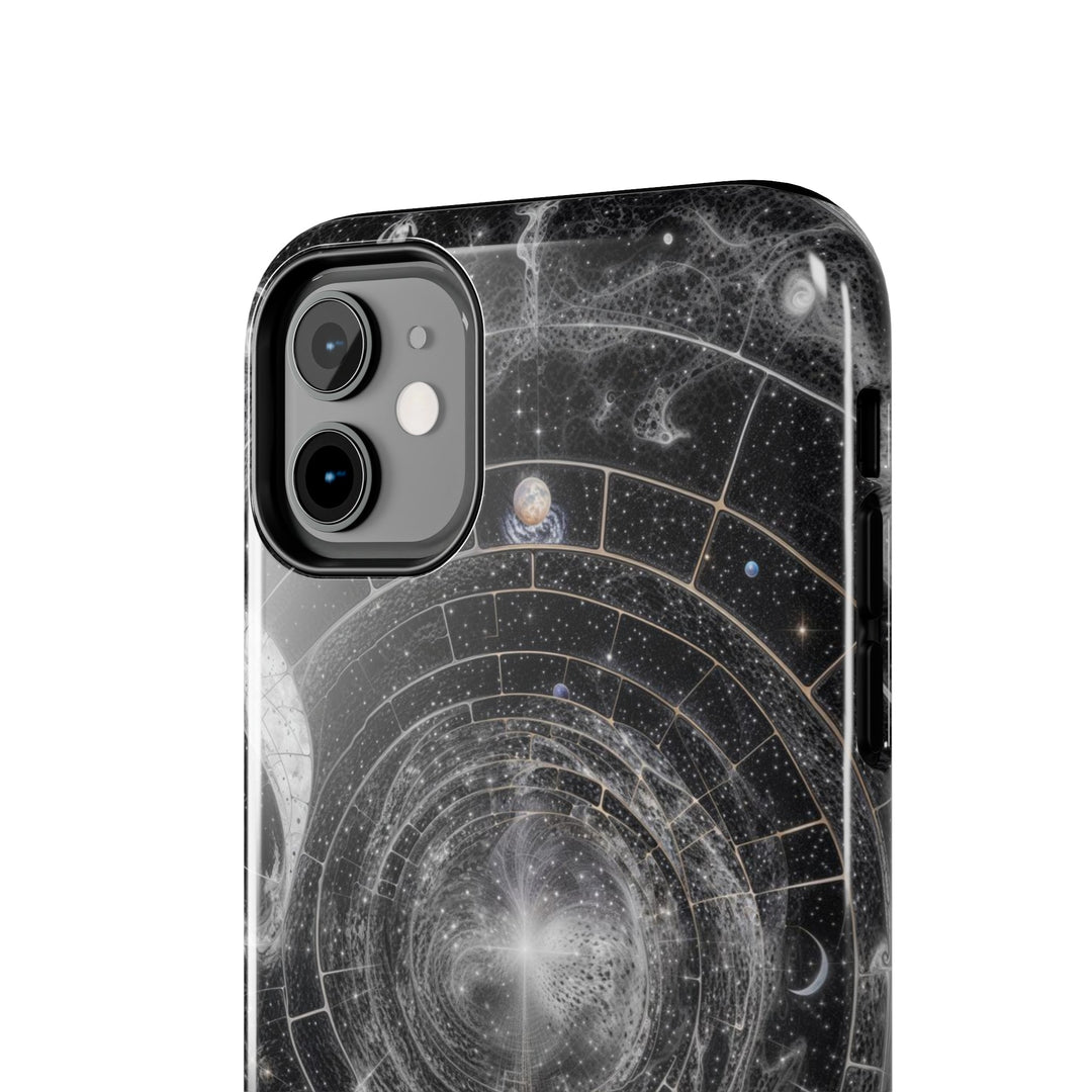 Cosmic Spiral Tapestry - Tough Phone Case - Phone Case - g(0D·IO) - iPhone 13 Mini - -