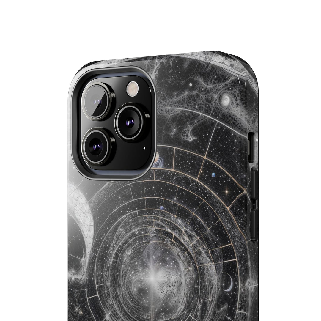 Cosmic Spiral Tapestry - Tough Phone Case - Phone Case - g(0D·IO) - iPhone 13 Mini - -