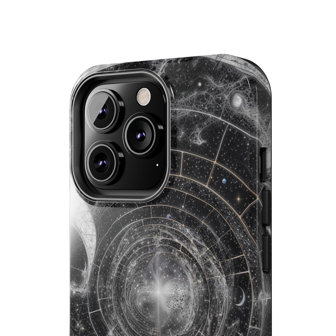 Cosmic Spiral Tapestry - Tough Phone Case - Phone Case - g(0D·IO) - iPhone 13 Mini - -