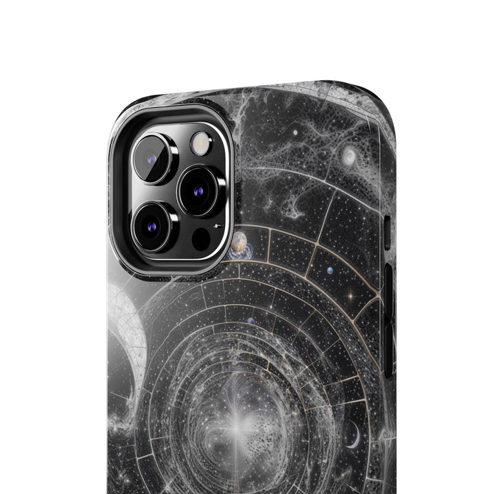 Cosmic Spiral Tapestry - Tough Phone Case - Phone Case - g(0D·IO) - iPhone 13 Mini - -