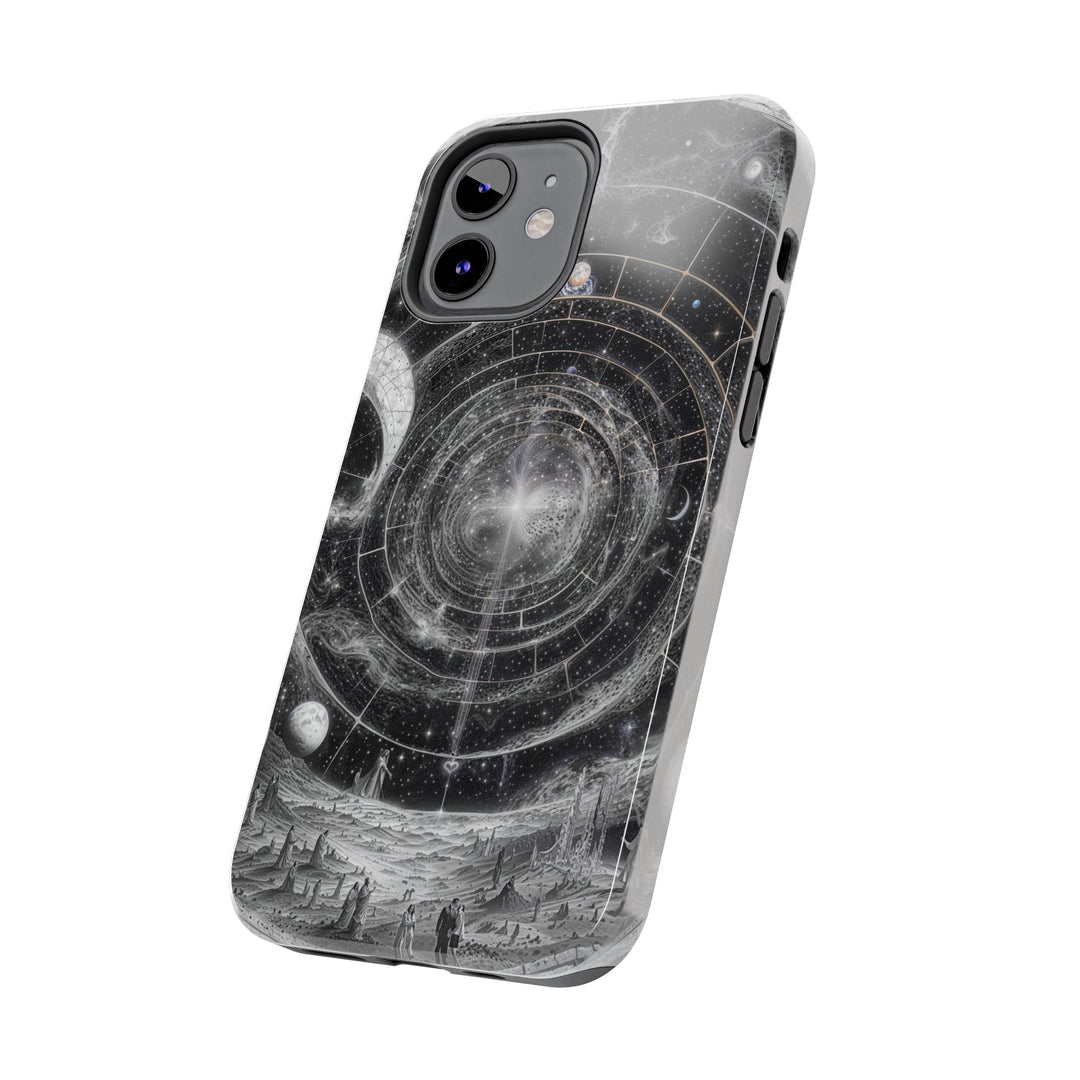 Cosmic Spiral Tapestry - Tough Phone Case - Phone Case - g(0D·IO) - iPhone 13 Mini - -