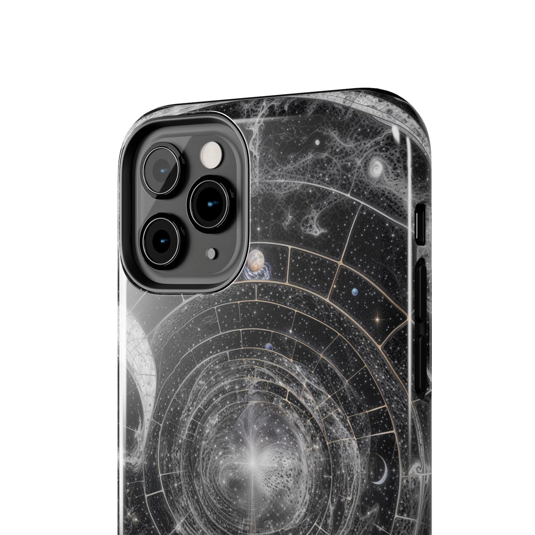 Cosmic Spiral Tapestry - Tough Phone Case - Phone Case - g(0D·IO) - iPhone 13 Mini - -