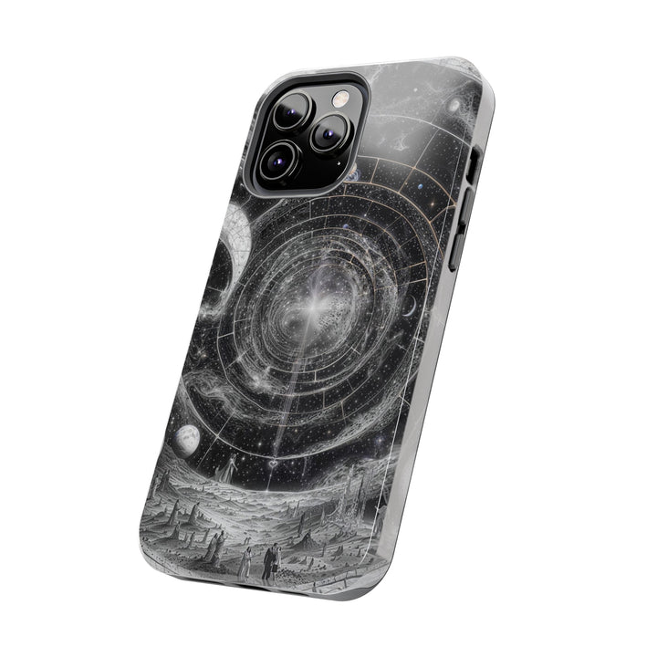 Cosmic Spiral Tapestry - Tough Phone Case - Phone Case - g(0D·IO) - iPhone 13 Mini - -