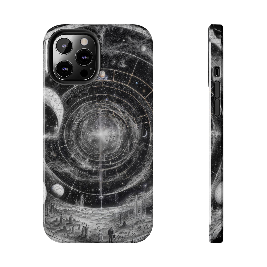 Cosmic Spiral Tapestry - Tough Phone Case - Phone Case - g(0D·IO) - iPhone 12 Pro Max - -