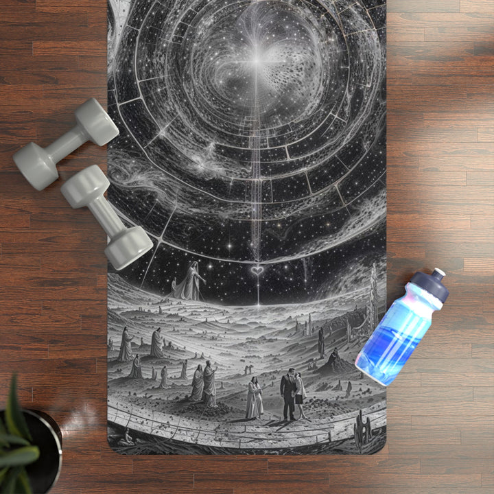 Cosmic Spiral Tapestry - Yoga Mat - Home Decor - g(0D·IO) - 24” x 68” - -