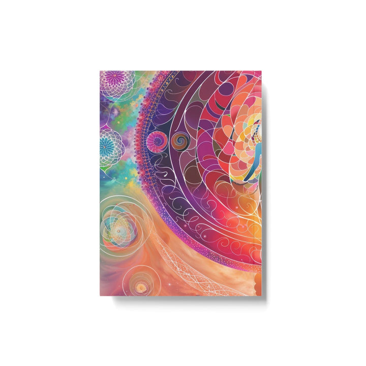 Cosmic Spiritual Awakening - Hard Backed Journal - Paper products - g(0D·IO) - Graph - A5 - White