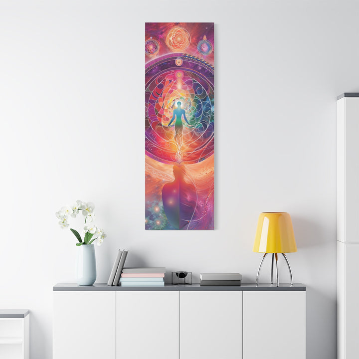 Cosmic Spiritual Awakening - Matte Canvas Print 1.25" - Canvas - g(0D·IO) - 36" x 36" - 1.25" -