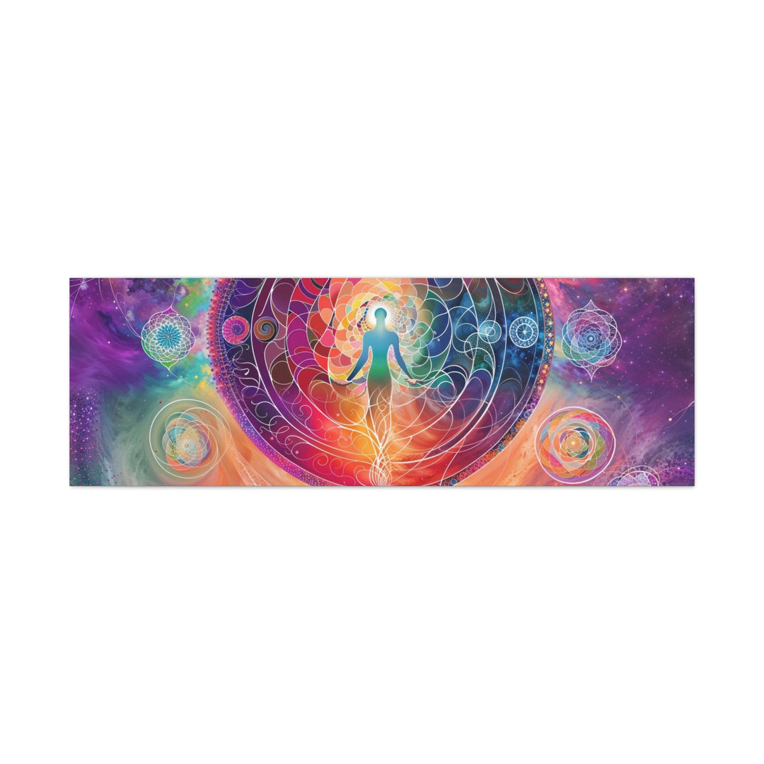 Cosmic Spiritual Awakening - Matte Canvas Print 1.25" - Canvas - g(0D·IO) - 60" x 20" (Horizontal) - 1.25" -