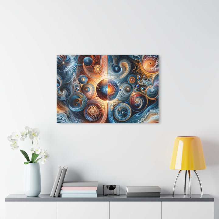 Cosmic Swirl Harmony - Acrylic Prints (French Cleat Hanging) - Home Decor - g(0D·IO) - 24" x 36" (Vertical) - 0.25'' -