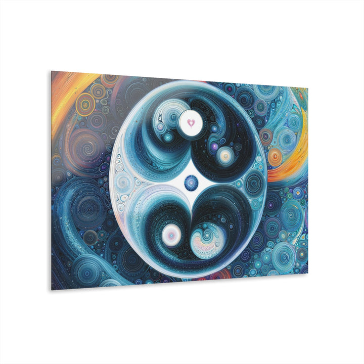 Cosmic Swirl Harmony - Acrylic Prints (French Cleat Hanging) - Home Decor - g(0D·IO) - 36" x 24" (Horizontal) - 0.25'' -