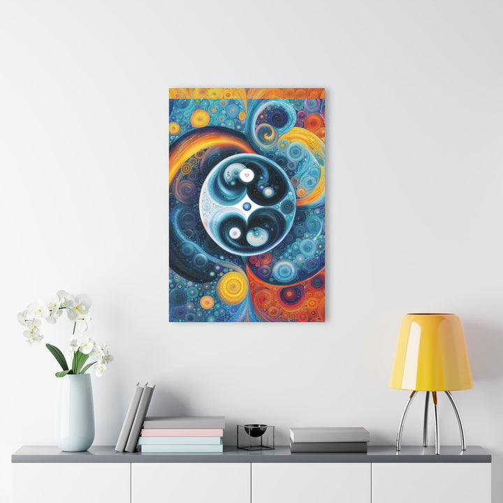 Cosmic Swirl Harmony - Acrylic Prints (French Cleat Hanging) - Home Decor - g(0D·IO) - 24" x 36" (Vertical) - 0.25'' -