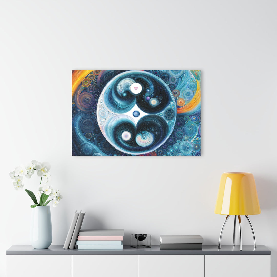 Cosmic Swirl Harmony - Acrylic Prints (French Cleat Hanging) - Home Decor - g(0D·IO) - 24" x 36" (Vertical) - 0.25'' -