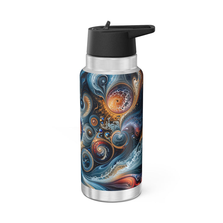 Cosmic Swirl Harmony - Gator Tumbler 32oz - Mug - g(0D·IO) - Silver - 32oz -