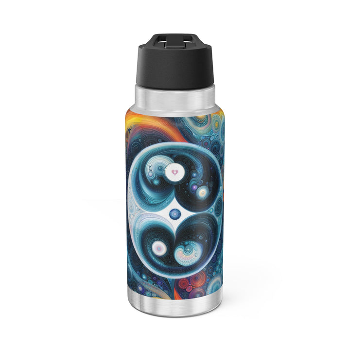 Cosmic Swirl Harmony - Gator Tumbler 32oz - Mug - g(0D·IO) - Silver - 32oz -