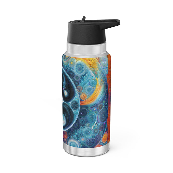 Cosmic Swirl Harmony - Gator Tumbler 32oz - Mug - g(0D·IO) - Silver - 32oz -