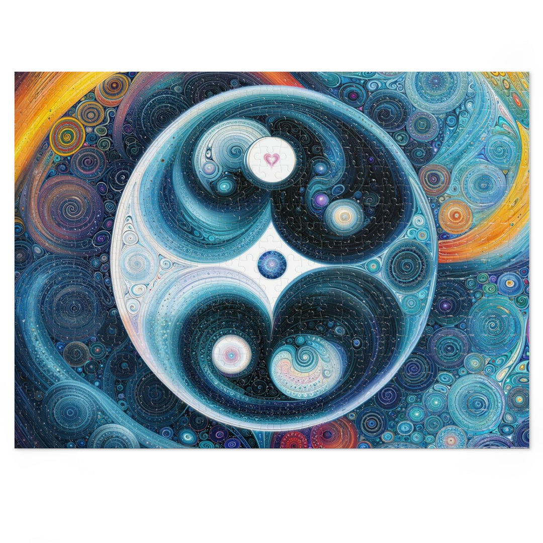 Cosmic Swirl Harmony - Jigsaw Puzzle (100, 252, 500, 1000 pieces) - Puzzle - g(0D·IO) - 20.5" × 15" (500 pcs) - -