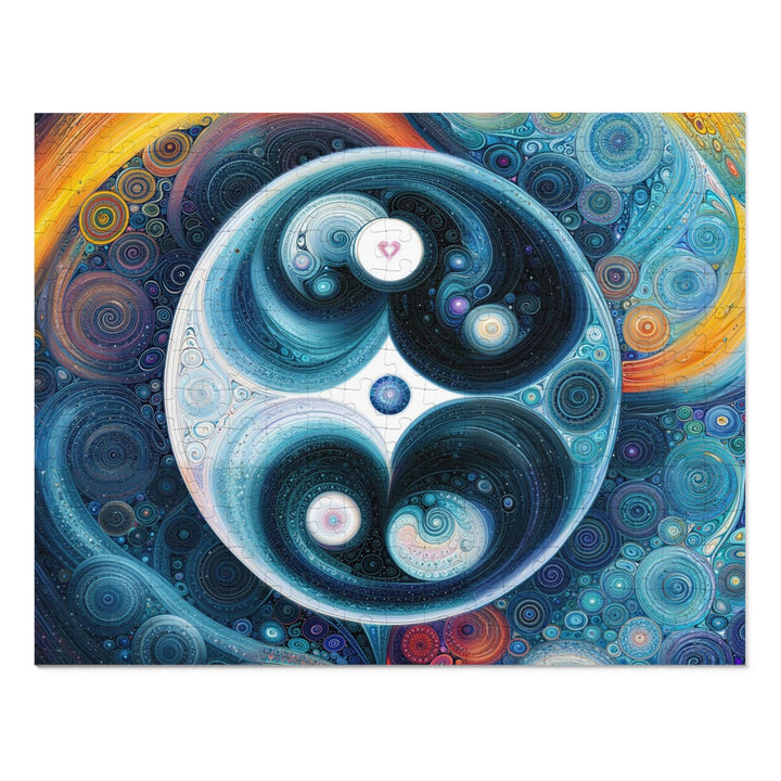 Cosmic Swirl Harmony - Jigsaw Puzzle (100, 252, 500, 1000 pieces) - Puzzle - g(0D·IO) - 14" × 11" (252 pcs) - -