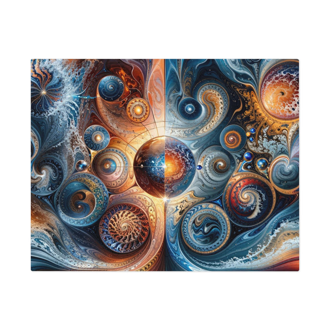 Cosmic Swirl Harmony - Jigsaw Puzzle (100, 252, 500, 1000 pieces) - Puzzle - g(0D·IO) - 9.6" × 8" (110 pcs) - -