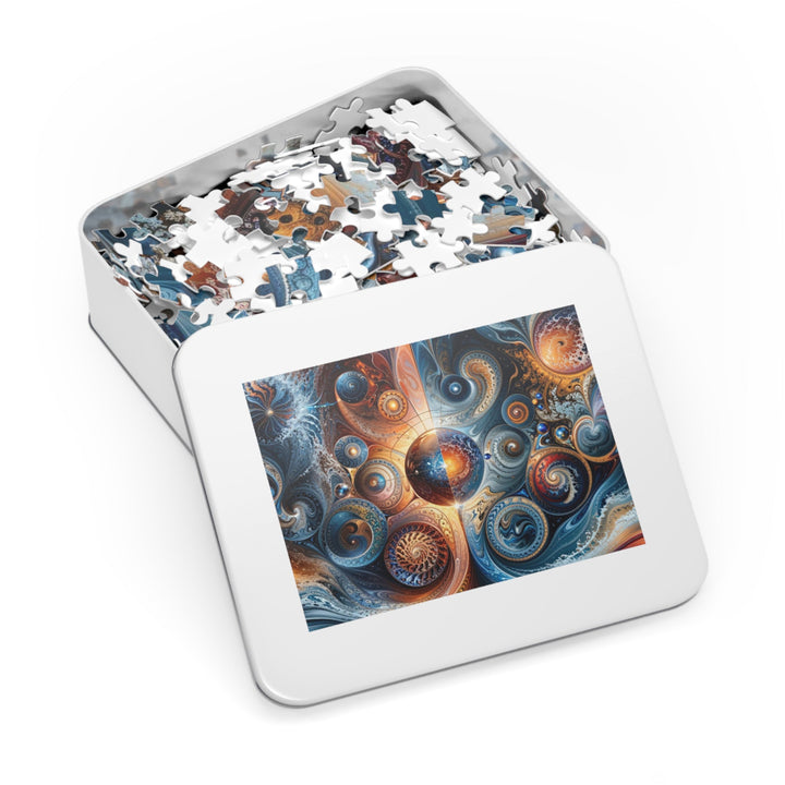 Cosmic Swirl Harmony - Jigsaw Puzzle (100, 252, 500, 1000 pieces) - Puzzle - g(0D·IO) - 29.25" × 19.75" (1000 pcs) - -