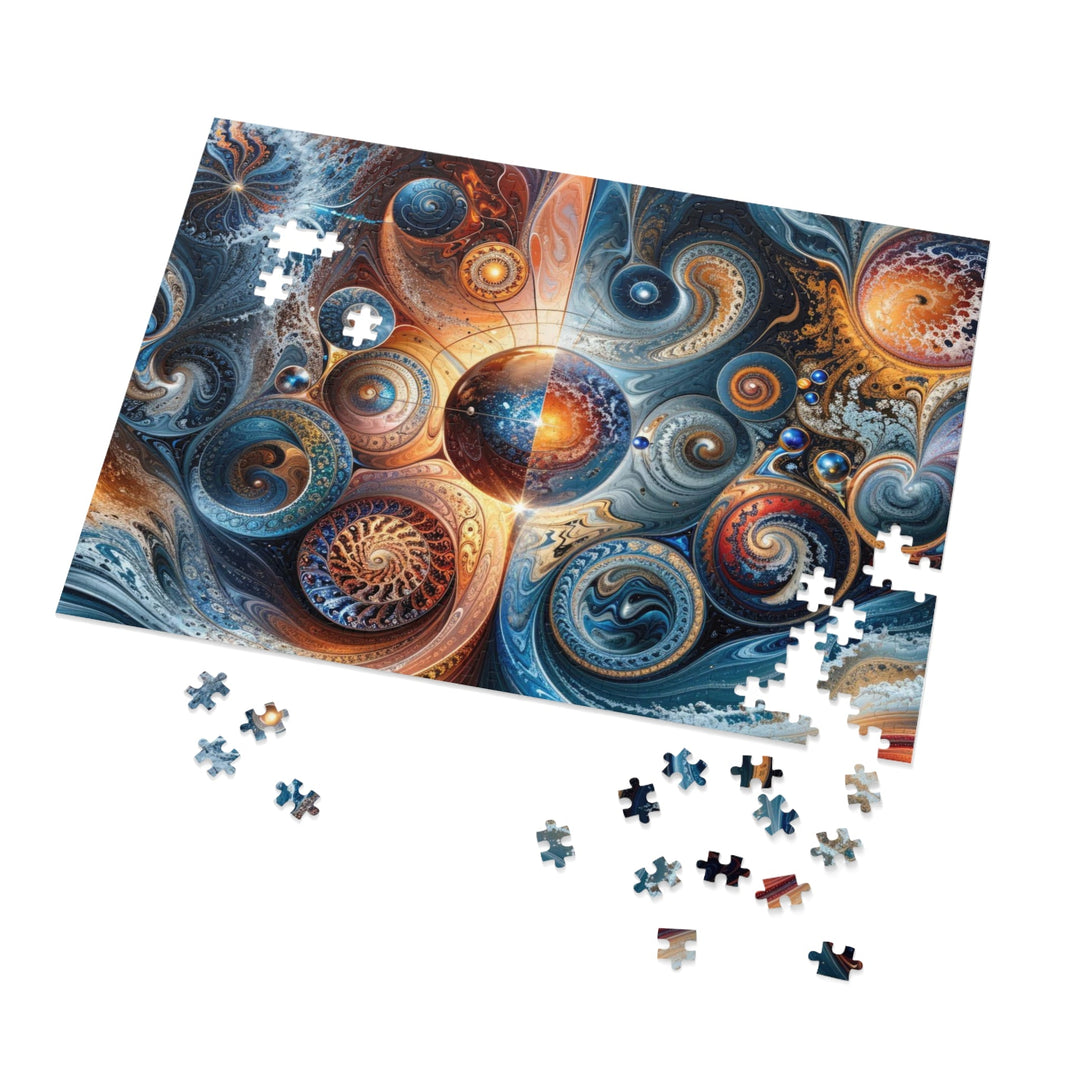 Cosmic Swirl Harmony - Jigsaw Puzzle (100, 252, 500, 1000 pieces) - Puzzle - g(0D·IO) - 29.25" × 19.75" (1000 pcs) - -