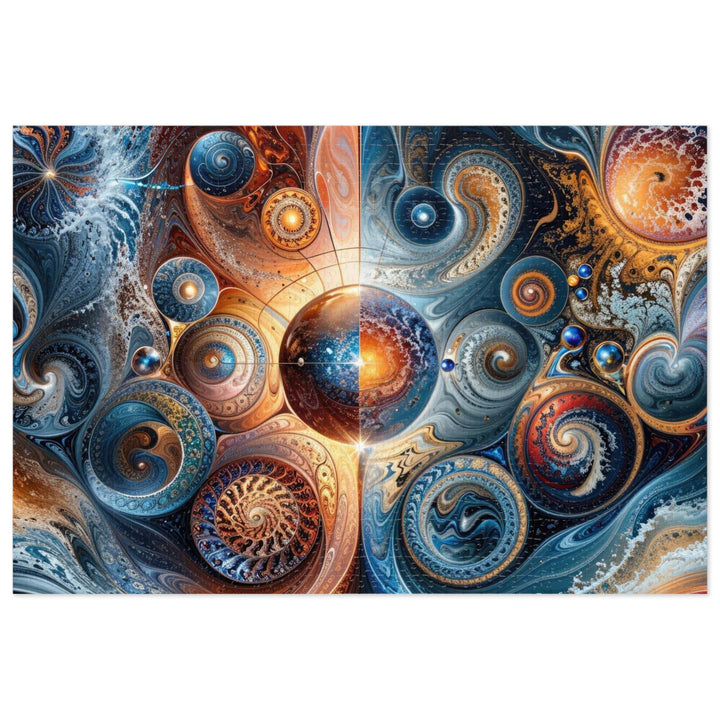 Cosmic Swirl Harmony - Jigsaw Puzzle (100, 252, 500, 1000 pieces) - Puzzle - g(0D·IO) - 29.25" × 19.75" (1000 pcs) - -