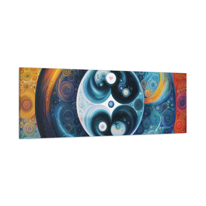 Cosmic Swirl Harmony - Matte Canvas Print 1.25" - Canvas - g(0D·IO) - 36" x 36" - 1.25" -