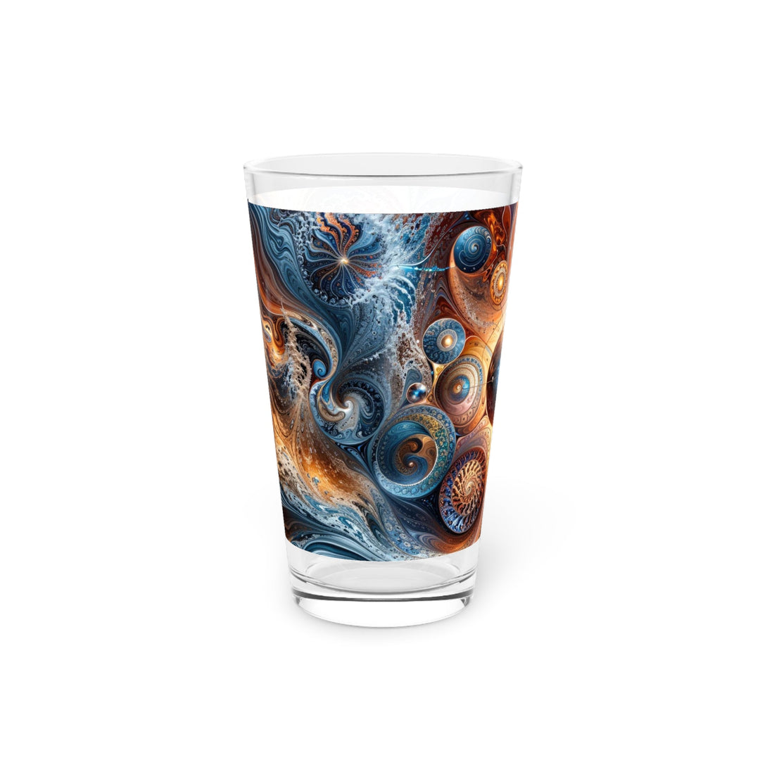 Cosmic Swirl Harmony - Pint Glass - Mug - g(0D·IO) - 16oz - -