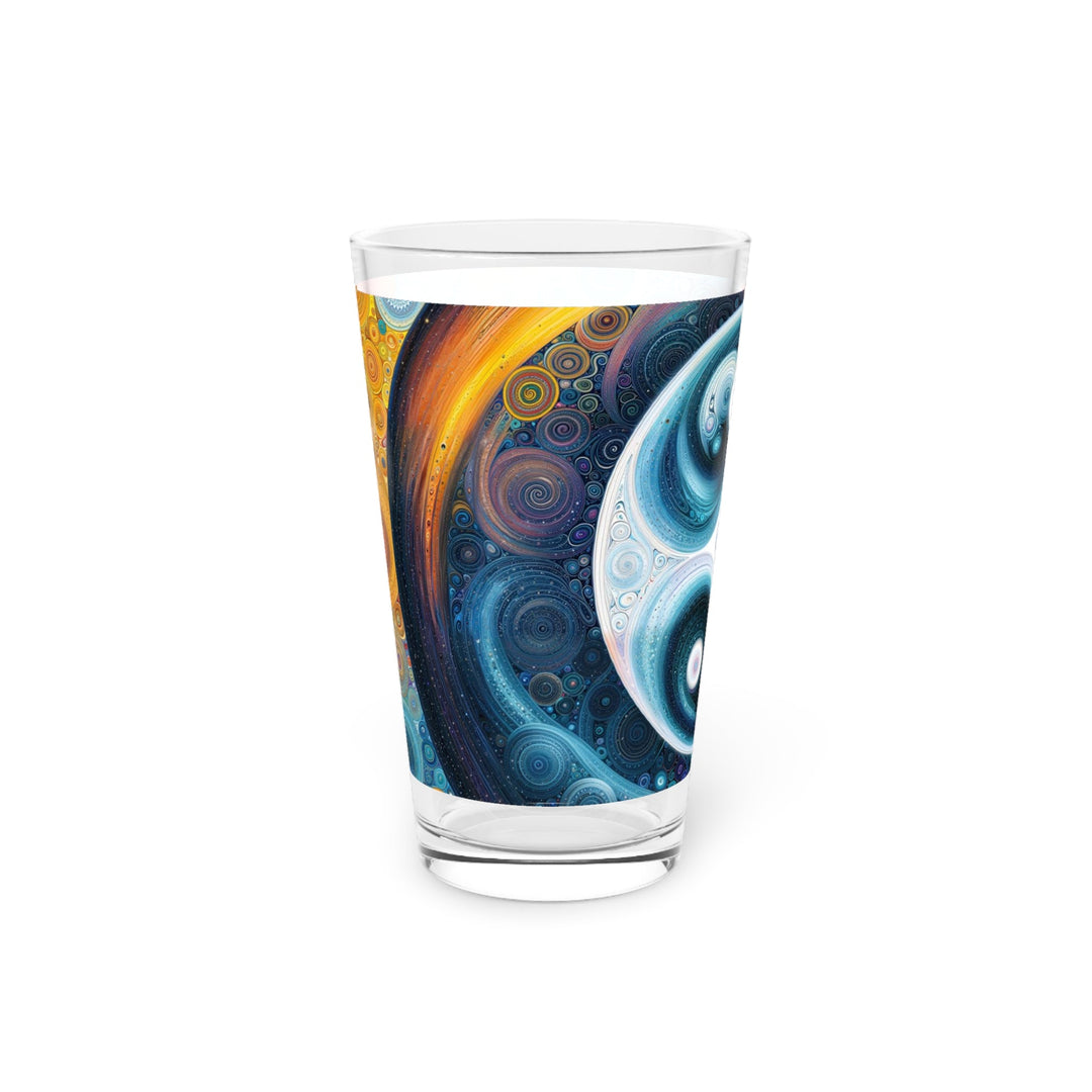 Cosmic Swirl Harmony - Pint Glass - Mug - g(0D·IO) - 16oz - -