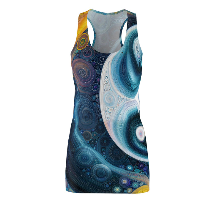 Cosmic Swirl Harmony - Racerback Dress - All Over Prints - g(0D·IO) - XS - -