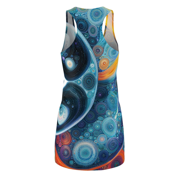 Cosmic Swirl Harmony - Racerback Dress - All Over Prints - g(0D·IO) - XS - -