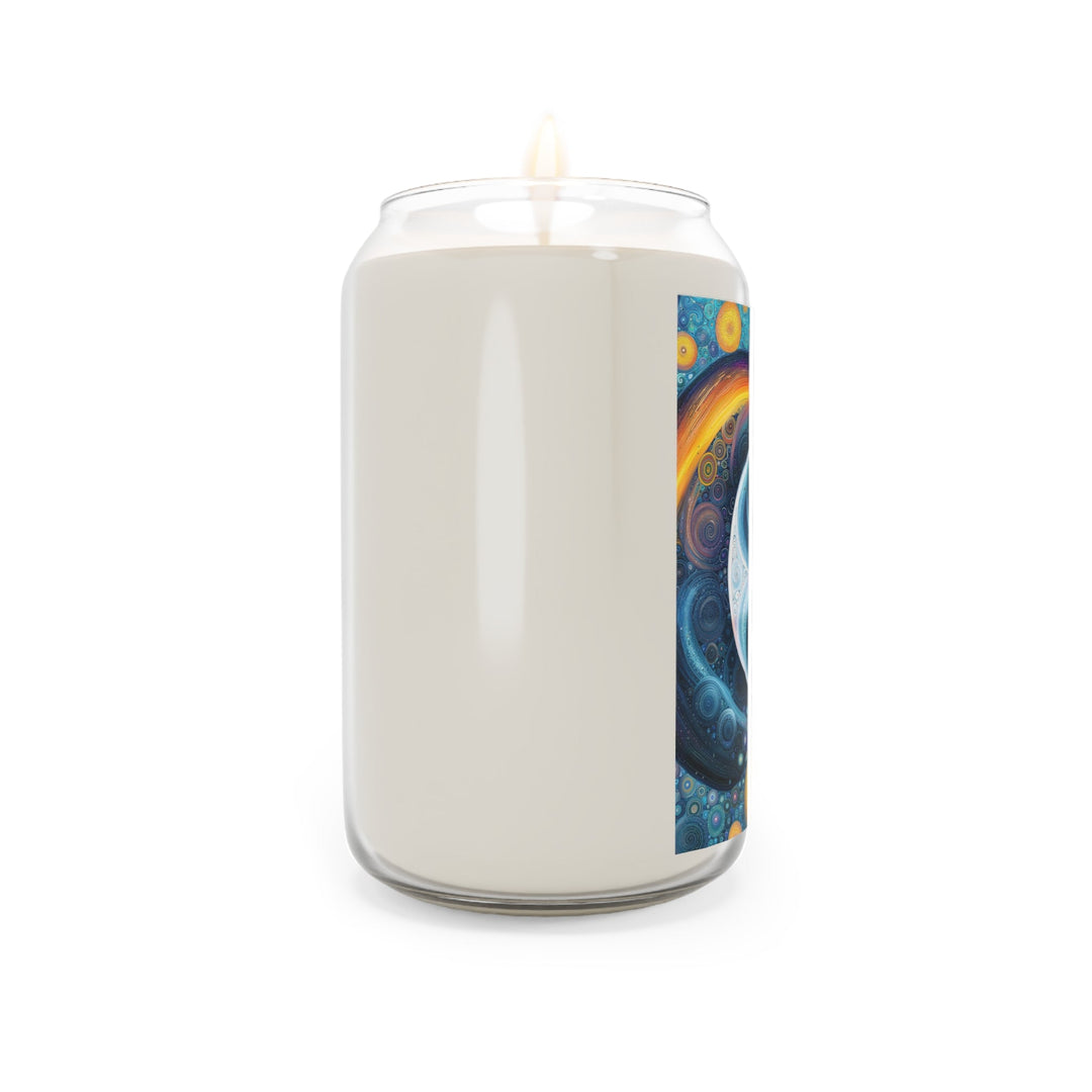 Cosmic Swirl Harmony - Scented Candle - Home Decor - g(0D·IO) - Vanilla Bean - 13.75oz -