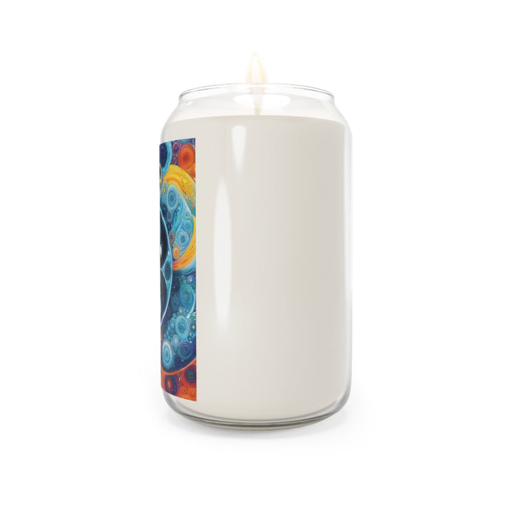 Cosmic Swirl Harmony - Scented Candle - Home Decor - g(0D·IO) - Vanilla Bean - 13.75oz -