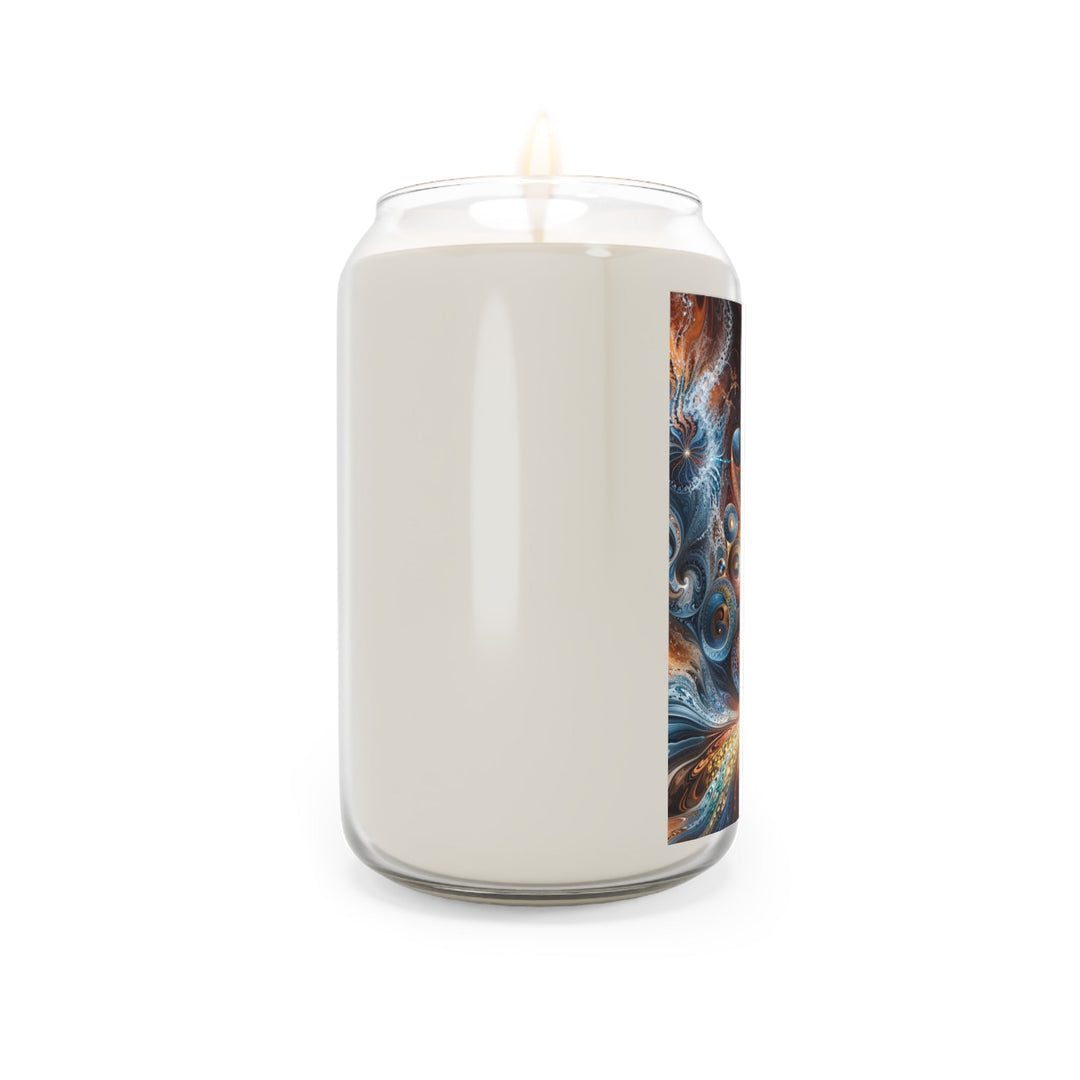 Cosmic Swirl Harmony - Scented Candle - Home Decor - g(0D·IO) - Vanilla Bean - 13.75oz -