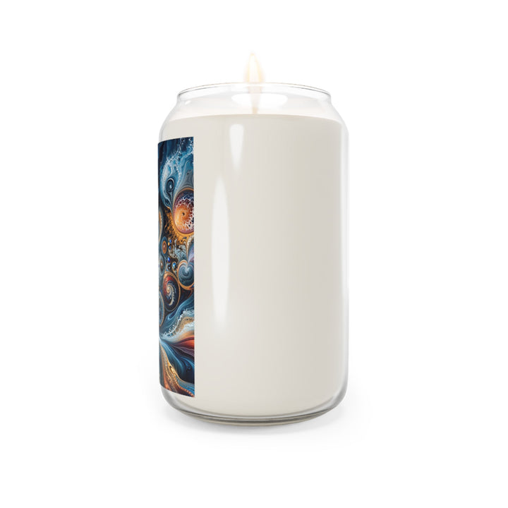 Cosmic Swirl Harmony - Scented Candle - Home Decor - g(0D·IO) - Vanilla Bean - 13.75oz -