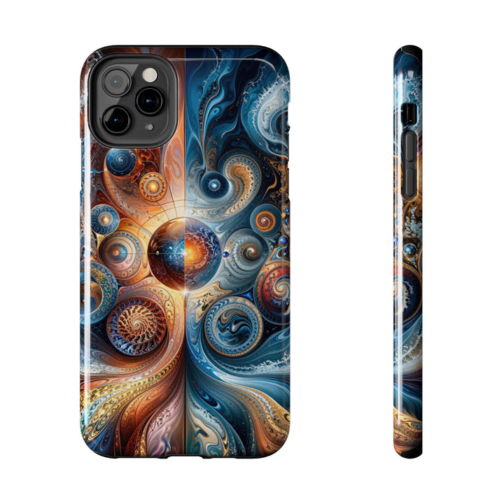 Cosmic Swirl Harmony - Tough Phone Case - Phone Case - g(0D·IO) - iPhone 11 Pro Max - -