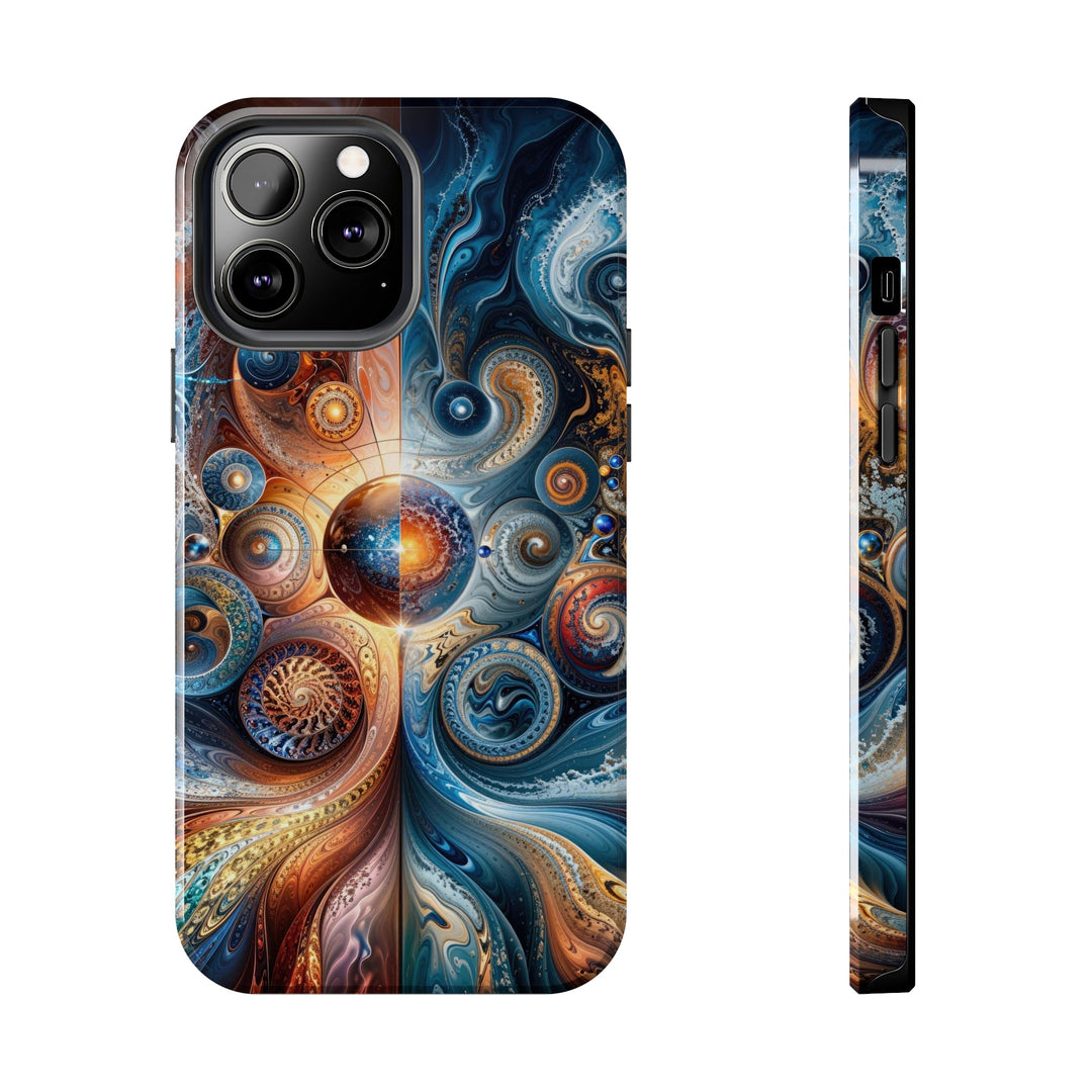 Cosmic Swirl Harmony - Tough Phone Case - Phone Case - g(0D·IO) - iPhone 13 Pro Max - -