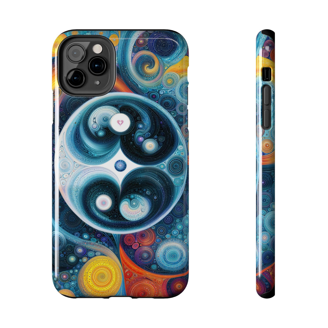 Cosmic Swirl Harmony - Tough Phone Case - Phone Case - g(0D·IO) - iPhone 11 Pro Max - -