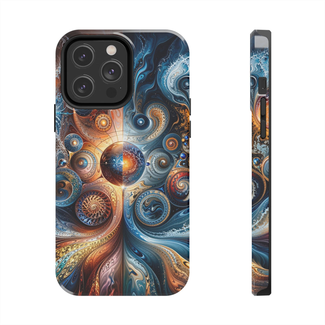 Cosmic Swirl Harmony - Tough Phone Case - Phone Case - g(0D·IO) - iPhone 14 Pro Max - -