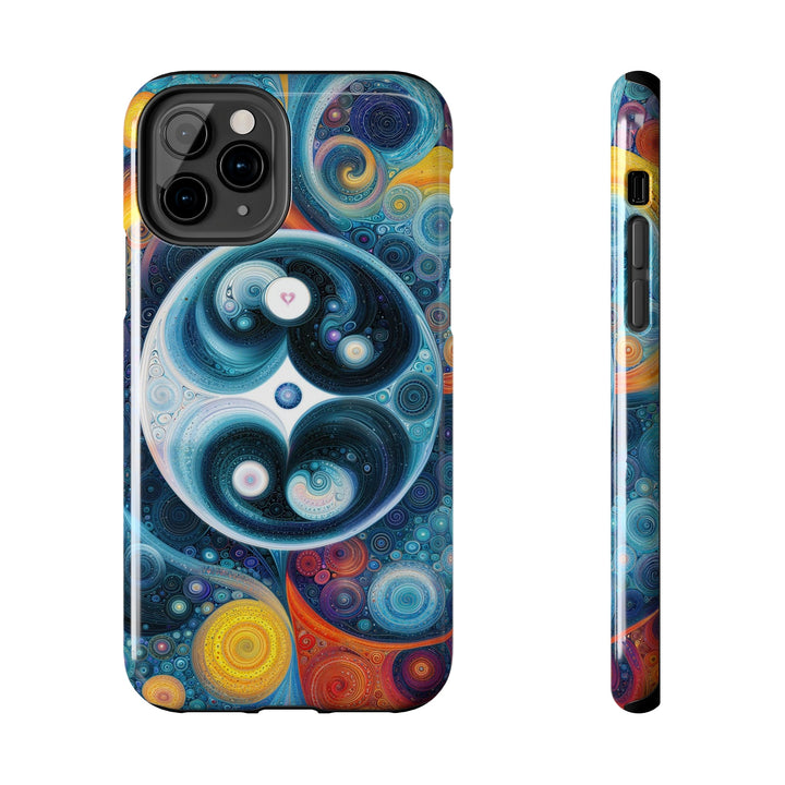 Cosmic Swirl Harmony - Tough Phone Case - Phone Case - g(0D·IO) - iPhone 11 Pro - -