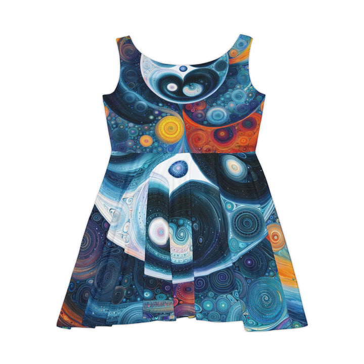 Cosmic Swirl Harmony - Women's Skater Dress - All Over Prints - g(0D·IO) - XS - -