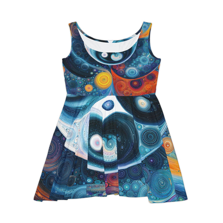 Cosmic Swirl Harmony - Women's Skater Dress - All Over Prints - g(0D·IO) - XS - -