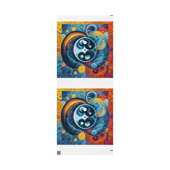 Cosmic Swirl Harmony - Wrapping Paper - Home Decor - g(0D·IO) - 30'' x 72'' - Matte -