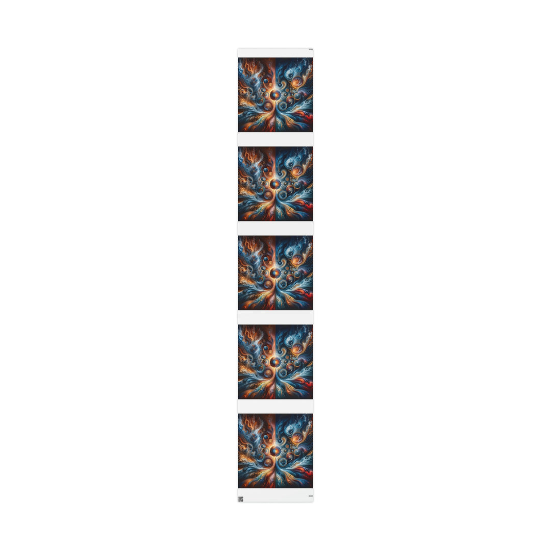 Cosmic Swirl Harmony - Wrapping Paper - Home Decor - g(0D·IO) - 30" x 180" - Matte -