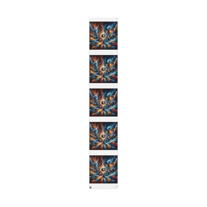 Cosmic Swirl Harmony - Wrapping Paper - Home Decor - g(0D·IO) - 30" x 180" - Matte -