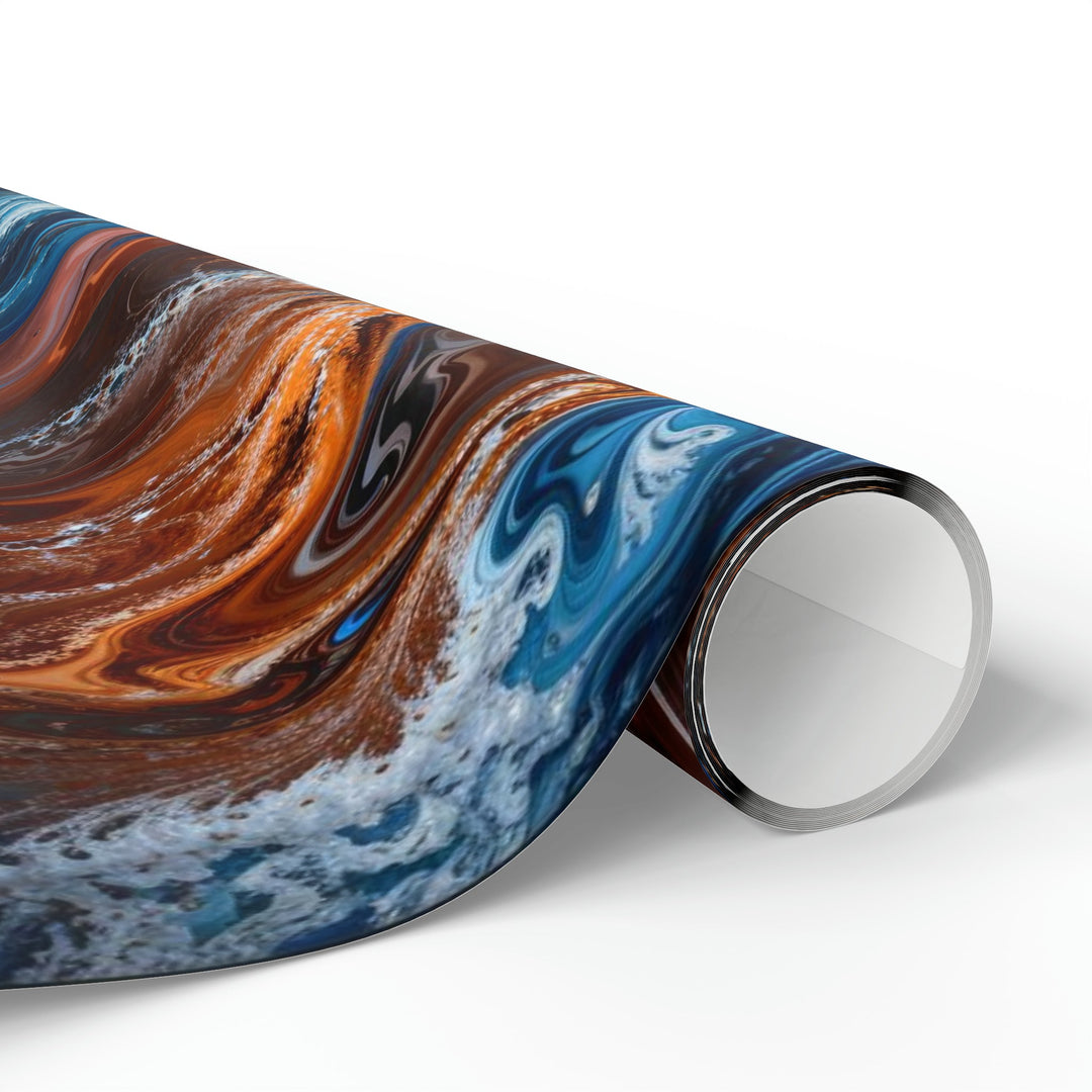 Cosmic Swirl Harmony - Wrapping Paper - Home Decor - g(0D·IO) - 30'' x 72'' - Matte -