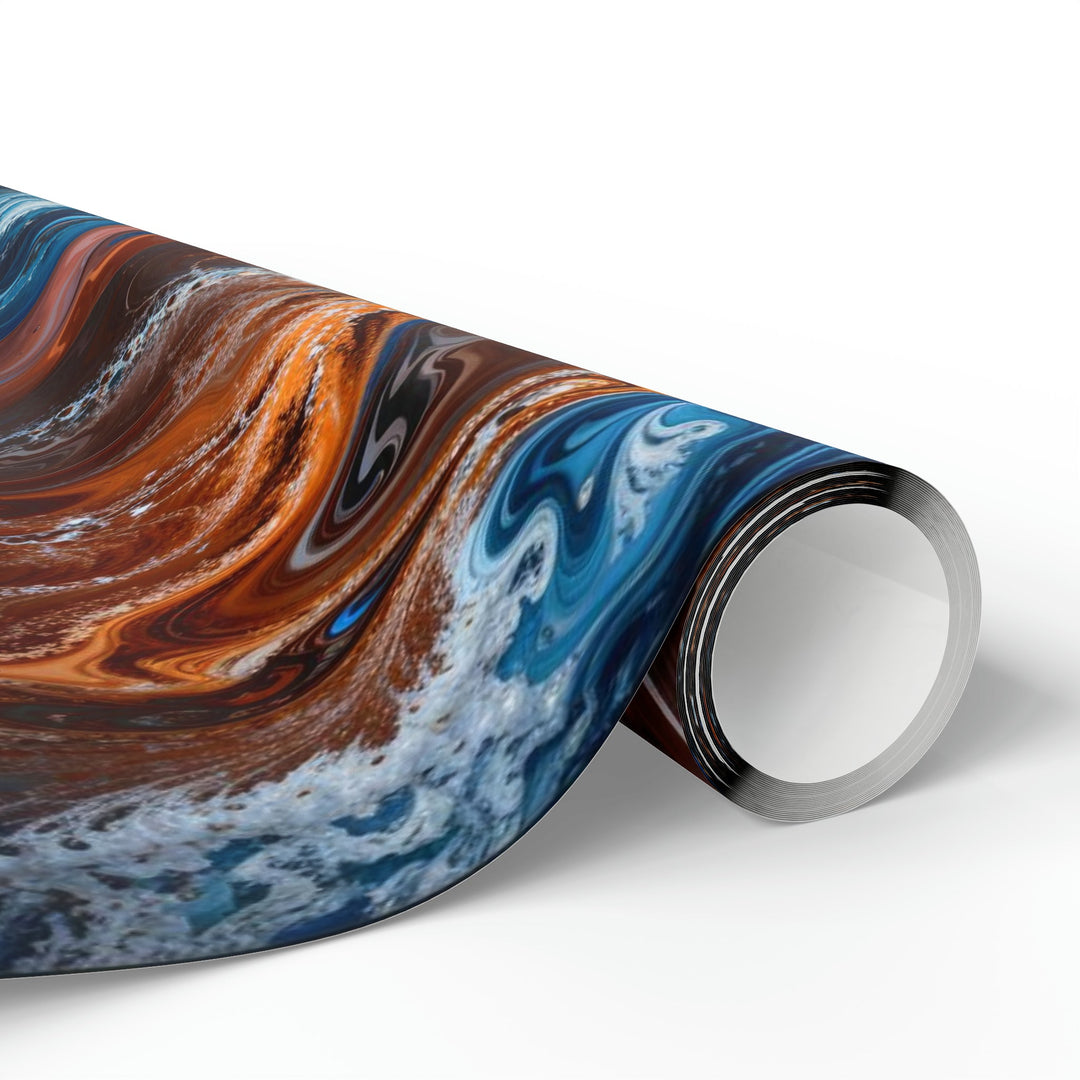 Cosmic Swirl Harmony - Wrapping Paper - Home Decor - g(0D·IO) - 30'' x 72'' - Matte -