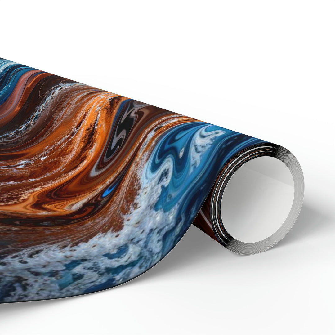 Cosmic Swirl Harmony - Wrapping Paper - Home Decor - g(0D·IO) - 30'' x 72'' - Matte -