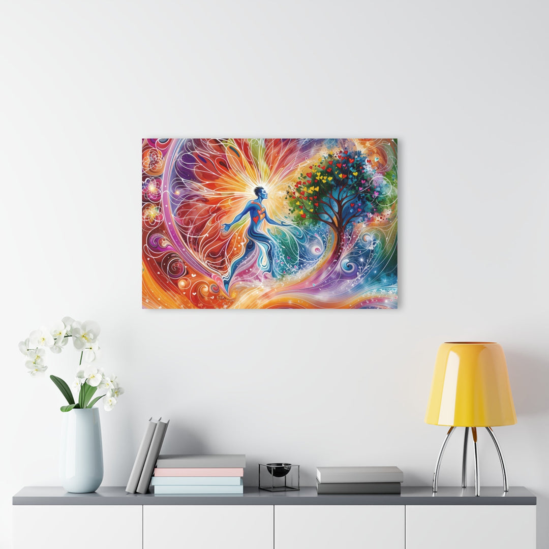 Cosmic Vibrant Emanation - Acrylic Prints (French Cleat Hanging) - Home Decor - g(0D·IO) - 24" x 36" (Vertical) - 0.25'' -