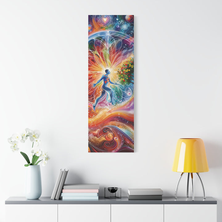 Cosmic Vibrant Emanation - Matte Canvas Print 1.25" - Canvas - g(0D·IO) - 36" x 36" - 1.25" -